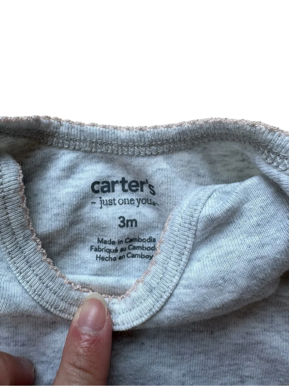Carters/Cloud Island Long Sleeve Onesie Bodysuit Lot size 0-3 months